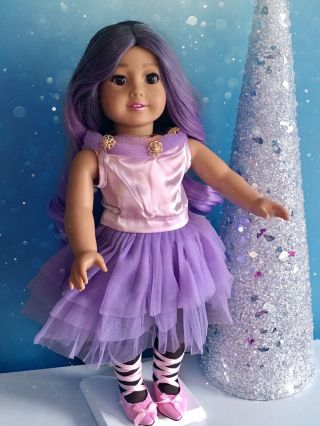 American Girl Nutcracker Sugar Plum Fairy Doll Inspired Custom Ooak