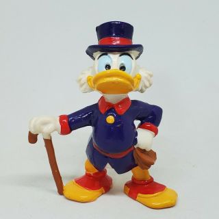 Vintage Ducktales Scrooge Mcduck Pvc Figure Disney Bully