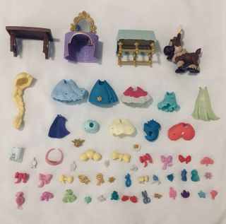 Disney Princess Little Kingdom Furniture,  50,  Assorted Accessories,  Sven W/ Case