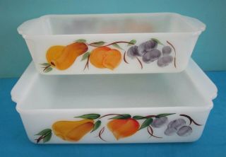 Vintage Fire - King Gay Fad Square Baking Dish & Loaf Pan