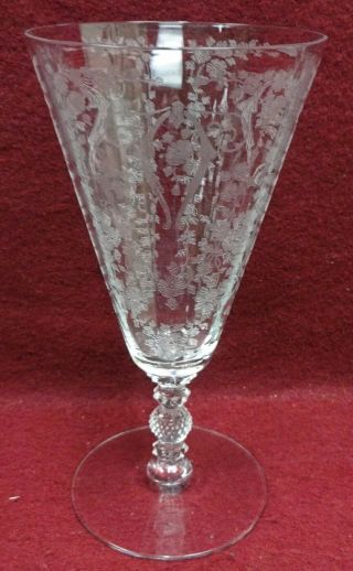 Cambridge Crystal Diane 3122 Pattern Iced Tea Glass Or Goblet