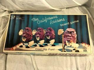 The California Raisins Vintage Board Game Complete 1987 Decipher Collectible