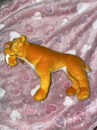 Ice Age 2 Diego saber - toothed cat Plush Mattel 2005 With Tag 2