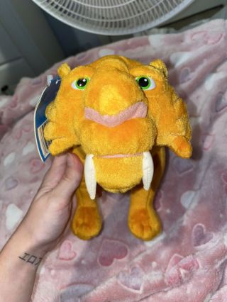 Ice Age 2 Diego saber - toothed cat Plush Mattel 2005 With Tag 3
