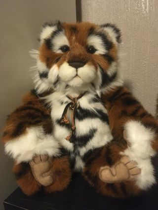 Charlie Bears Gorgeous Minikin Tiger Cub - With Tags