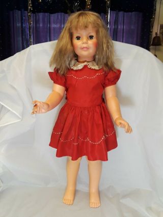 Patti Playpal Doll Ideal 35 " Tall 1980