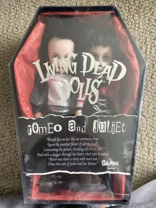 Living Dead Dolls Romeo And Juliet Spencers Gifts Exclusive Mezco Ldd Mib