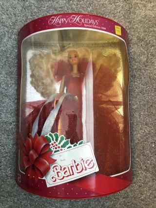 Christmas Barbie 1988 - Mattel - Happy Holidays Special Edition
