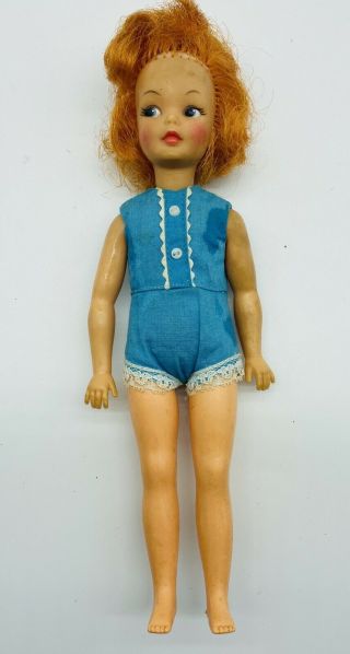 Vintage 9  Ideal Toy Doll Looks Like Tammy Doll G - 9 - W - 1 Red Hair