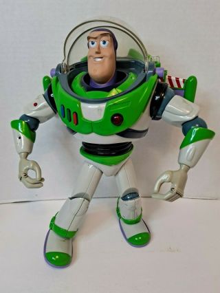Vtg Buzz Lightyear 12 " Talking Action Figure Toy Story And Beyond Disney/pixar