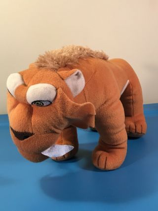 Toy Factory Ice Age Diego Saber Tooth Lion Stuff Plush Prehistoric Animal 13 "