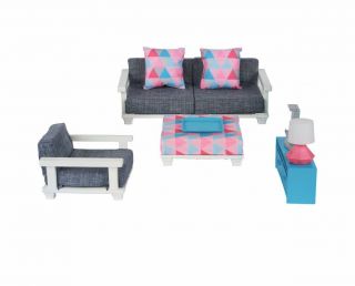 My Life As Living Room Play Set For 18 " Baby Dolls Furniture 2019