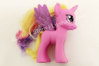 Princess Cadance My Little Pony Alicorn 5.  75 " Winged Unicorn Hasbro Glitter Toy