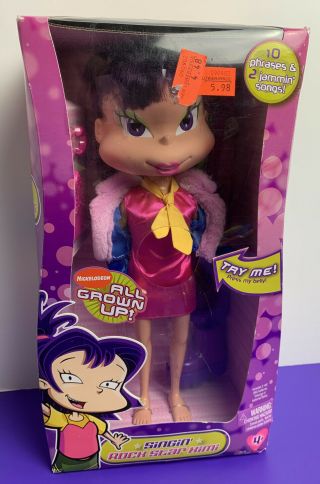 Nickelodeon Rugrats All Grown Up Singin Rock Star Kimi Finster 15 " Doll Complete
