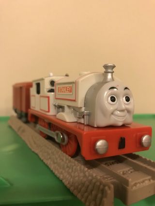 Thomas Train Trackmaster Motorized Stanley And Boxcar
