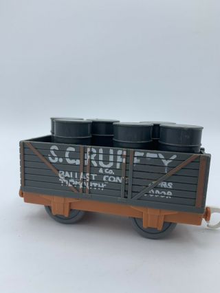 Thomas & Friends Trackmaster SC Ruffey Troublesome Truck With Barrels Cargo 2