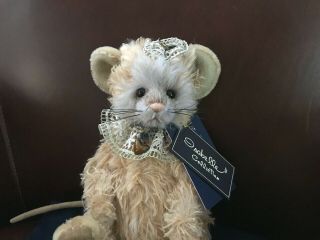Charlie Bears Isabelle Lee Mohair 11 " Halloumi Mouse 260/300 - Darling &