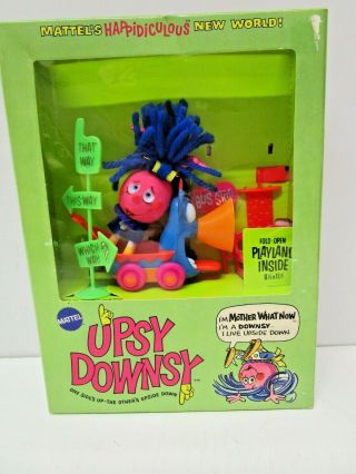 1969 Mattel Upsy Downsy Mother What Now Mib