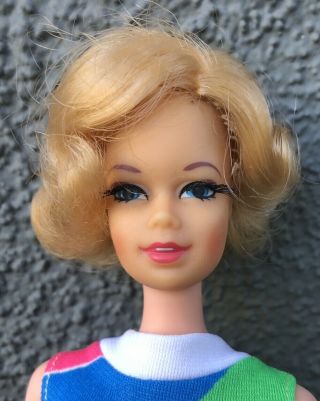 Vintage Barbie Flip Twist N Turn Stacey Blonde Doll