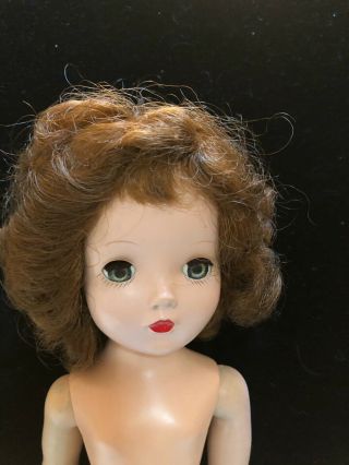 1950’s Madame Alexander “binnie Walker” Doll - 14 Inches Tall,  No Clothing