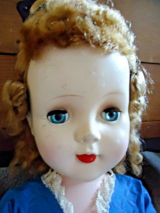 Vintage 1950s Sweet Sue 23 " Walker Doll American Character Doll W/original Dress
