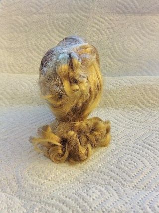 Straight Banged Formal Style Wig For Vintage Cissy Doll Blonde