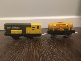 Thomas & Friends Trackmaster BERT w/ FUEL TANKER Car Motorized Train 2