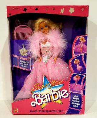 Vintage 1988 Superstar Barbie and Ken and Pretty Surprise Barbie 2