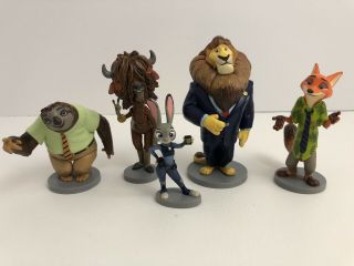 Disney Zootopia Figures Figurine Cake Topper Toy Miniature Judy Hopps