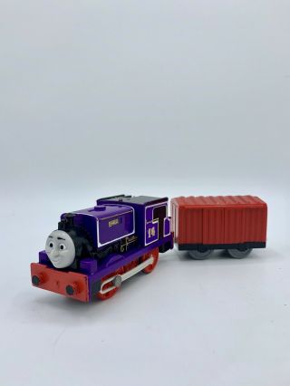 Thomas & Friends Train Engine Trackmaster Motorized Charlie W Red Boxcar