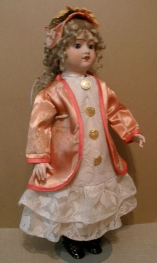 Antique 22 " French Jules Verlingue Bisque Head Doll,  Body