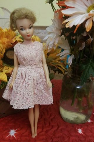 Vintage Uneeda Miss Suzette Doll With Dress