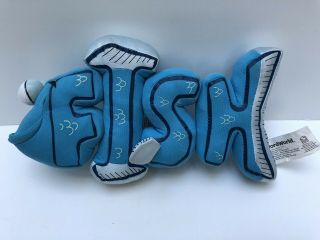 Pbs Word World Magnetic Pull Apart Fish Plush Stuffed Toy 2007