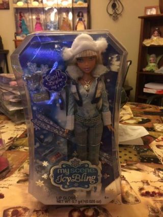 2006 Barbie My Scene Icy Bling " Kennedy " Rare " - -