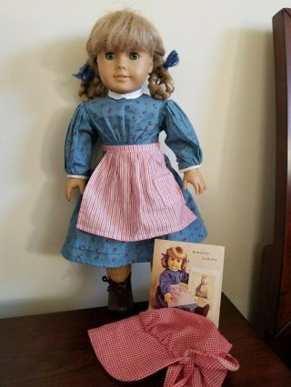 Vintage Pleasant Company Kirsten 18” American Girl Doll With " Meet " Accessories