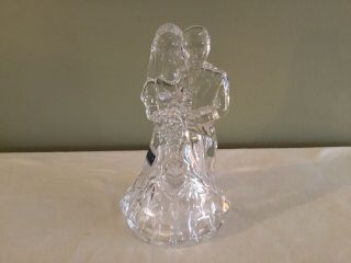 Marquise Waterford Crystal Clear Bride & Groom Cake Topper,