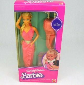 Vintage 1982 Superstar Era " Twirly Curls " Barbie Doll 5579 -