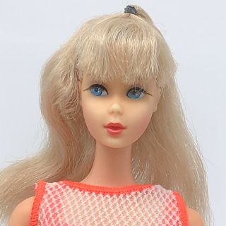 Vintage Barbie Tnt - Stunning Silver Platinum Blonde - Champagne - Swimsuit