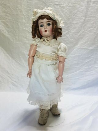 Stunning Antique Queen Louise Germany Doll With Clothes 60cm Tall Bisque Head