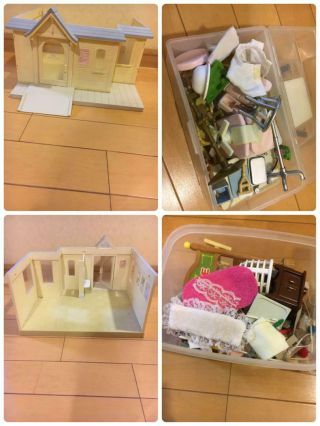 Sylvanian Families Large House With Red Roof Forest Doctor Set 2