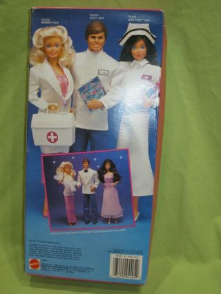 Barbie VINTAGE 1987 Superstar Era 4405 NURSE WHITNEY Steffie Face Doll NRFB 2