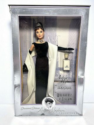 Mattel 1998 Audrey Hepburn Barbie Doll Holly Golighty In Breakfast At Tiffany 
