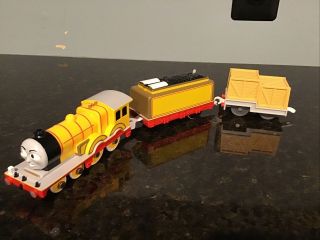 Thomas & Friends Trackmaster Molly With Yellow Cargo Car Motorized