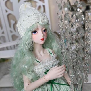 1/3 Scale Ball Jointed Doll With Clothes Outfit BJD Dream Green Fairy Anime 2