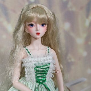 1/3 Scale Ball Jointed Doll With Clothes Outfit BJD Dream Green Fairy Anime 3