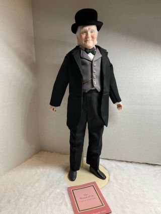 Wizard Of Oz Frank Morgan As The Wizard Franklin Heirloom Dolls W/ Pre - Owned