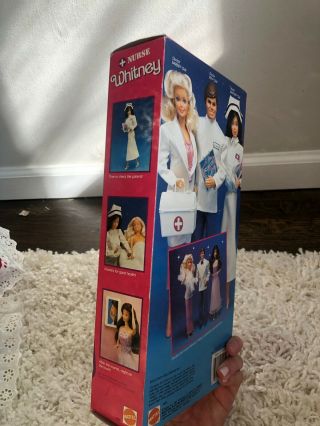 1987 Nurse Whitney Barbie Mattel 4405 BRAND NEW& Collectible Doll 3