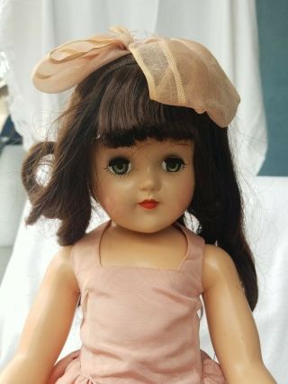 Ideal Toni Doll P93 Tall Vintage 1950s (21”) High Color Gorgeous Face