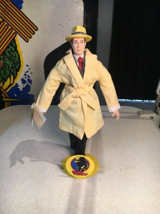Vintage Applause Disney Dick Tracy 14 " Figure With Jacket,  Belt & Doll Holder