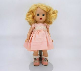 Vintage Strung Nancy Ann Muffie Doll Wearing Outfit